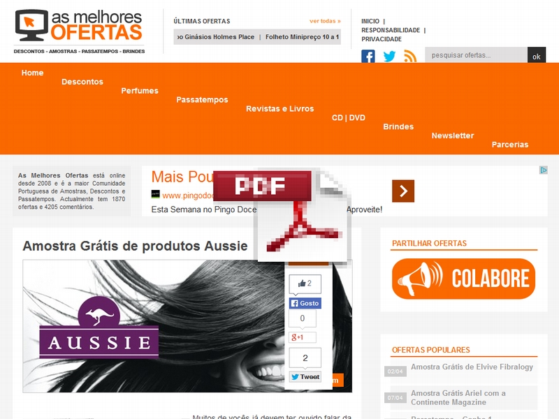 Novidade Caderneta de Descontos Burger King